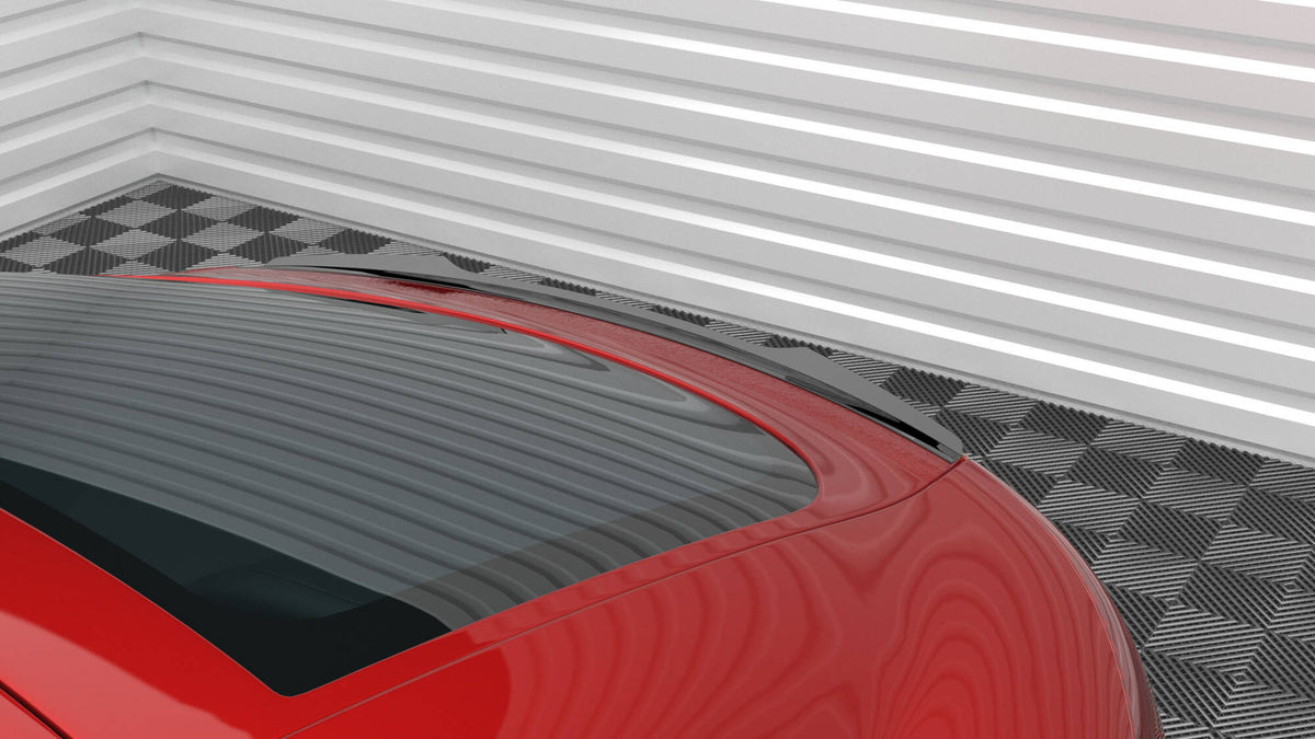 Heckspoiler Lippe Audi TT 8J schwarz Hochglanz – Ansicht 5