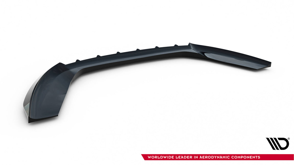 Street+ Spoilerlippe Front Ansatz V.6 passend für Ford Fiesta ST Mk7 Facelift schwarz Hochglanz – Ansicht 6