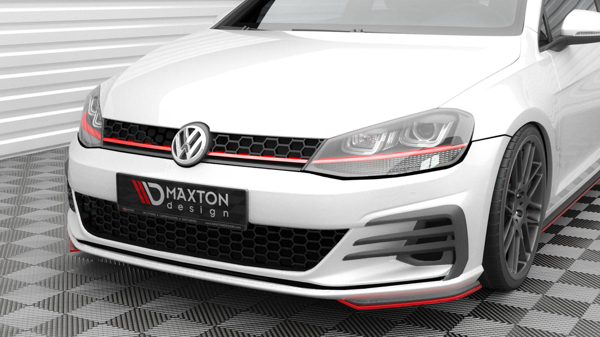 Front Ansatz für Seite VW Golf GTI / GTD Mk7 Facelift – Ansicht 3
