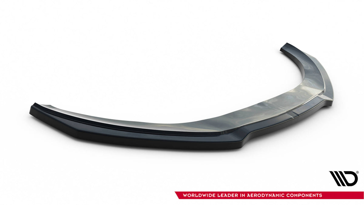 Street+ Spoilerlippe Front Ansatz V.2 passend für Audi TT 8J schwarz Hochglanz – Ansicht 5