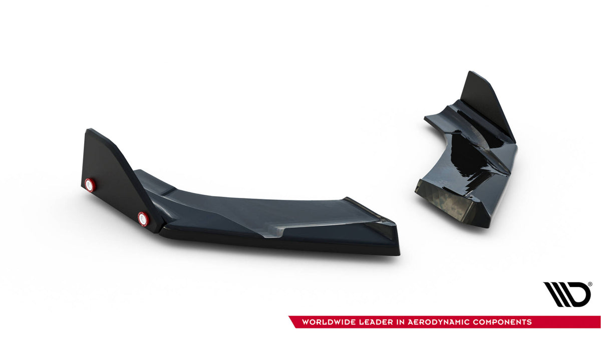 Heck Ansatz Flaps Diffusor V.4 + Flaps passend für Hyundai I30 N Hatchback Mk3 Facelift – Ansicht 5