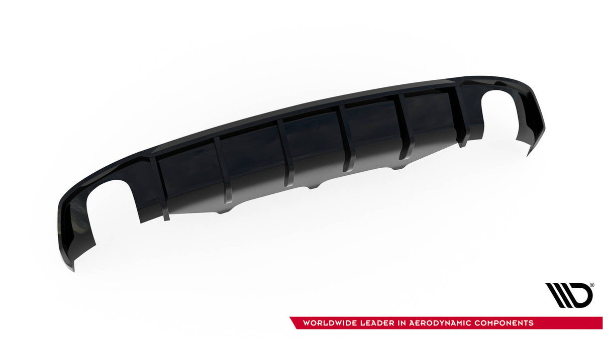 Diffusor Heck Ansatz passend für Audi A7 S-Line C7 – Ansicht 4