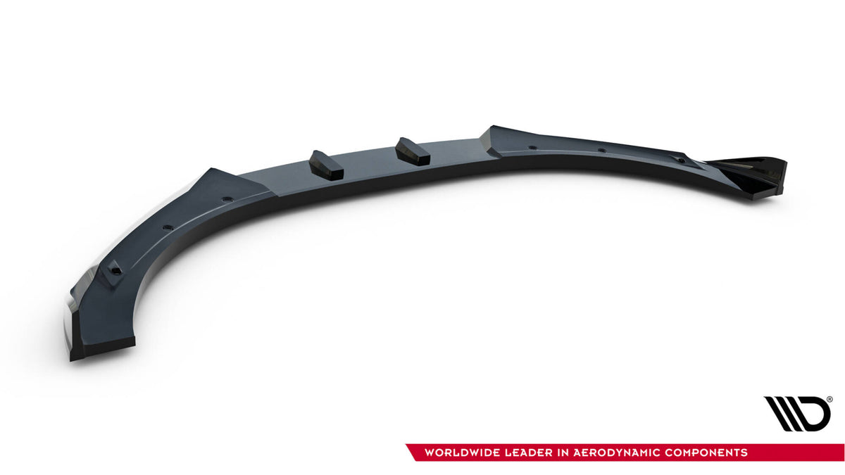 Street+ Spoilerlippe Front Ansatz V.3 passend für Audi TT S / TT S-Line 8J Facelift schwarz Hochglanz – Ansicht 6