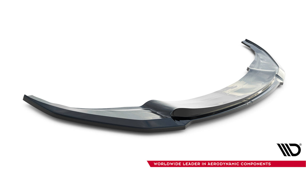 Street+ Spoilerlippe Front Ansatz V.2 passend für BMW M6 Gran Coupe / Coupe / Cabriolet F06 / F13 / F12 schwarz Hochglanz – Ansicht 5