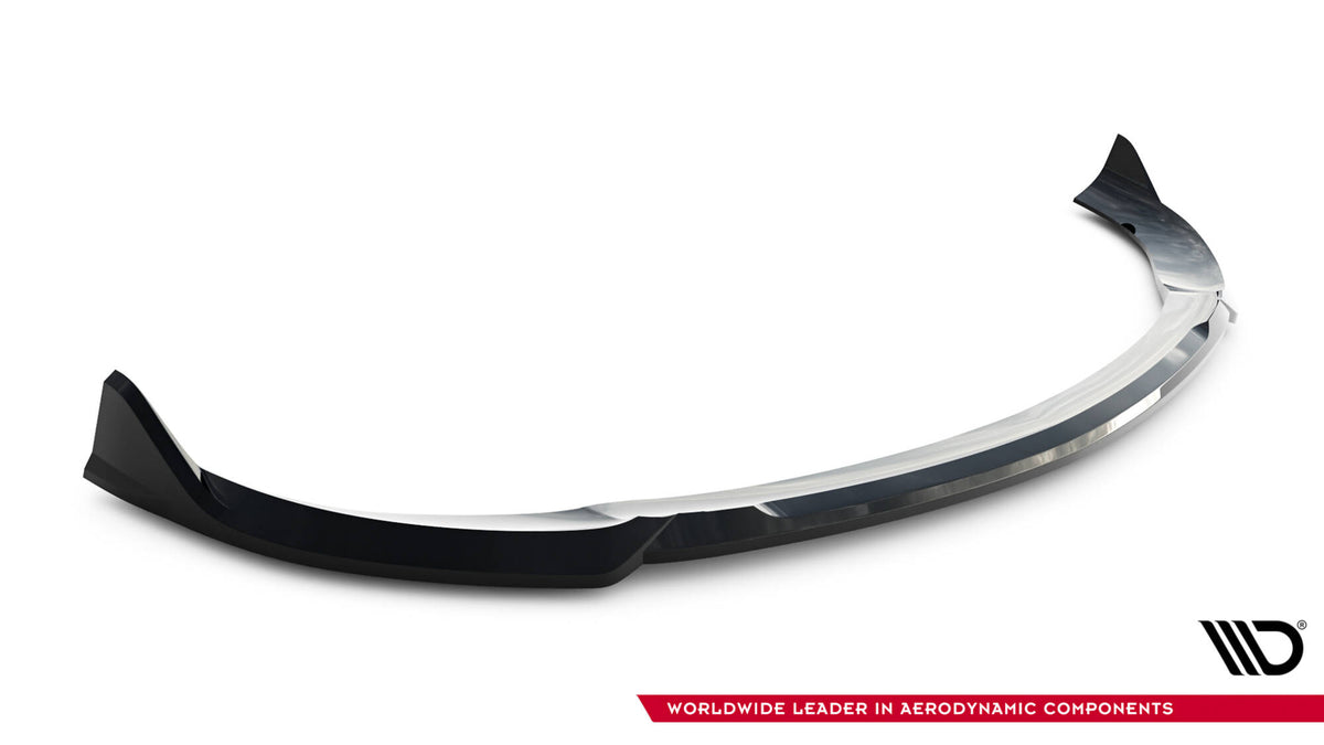 Street+ Spoilerlippe Front Ansatz V.1 passend für Mercedes-AMG CLE 53 C236 schwarz Hochglanz – Ansicht 5