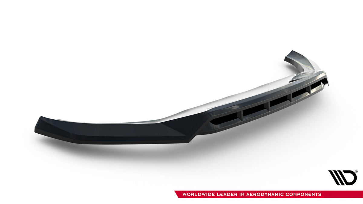 Street+ Spoilerlippe Front Ansatz passend für Volvo XC60 Mk2 schwarz Hochglanz – Ansicht 6