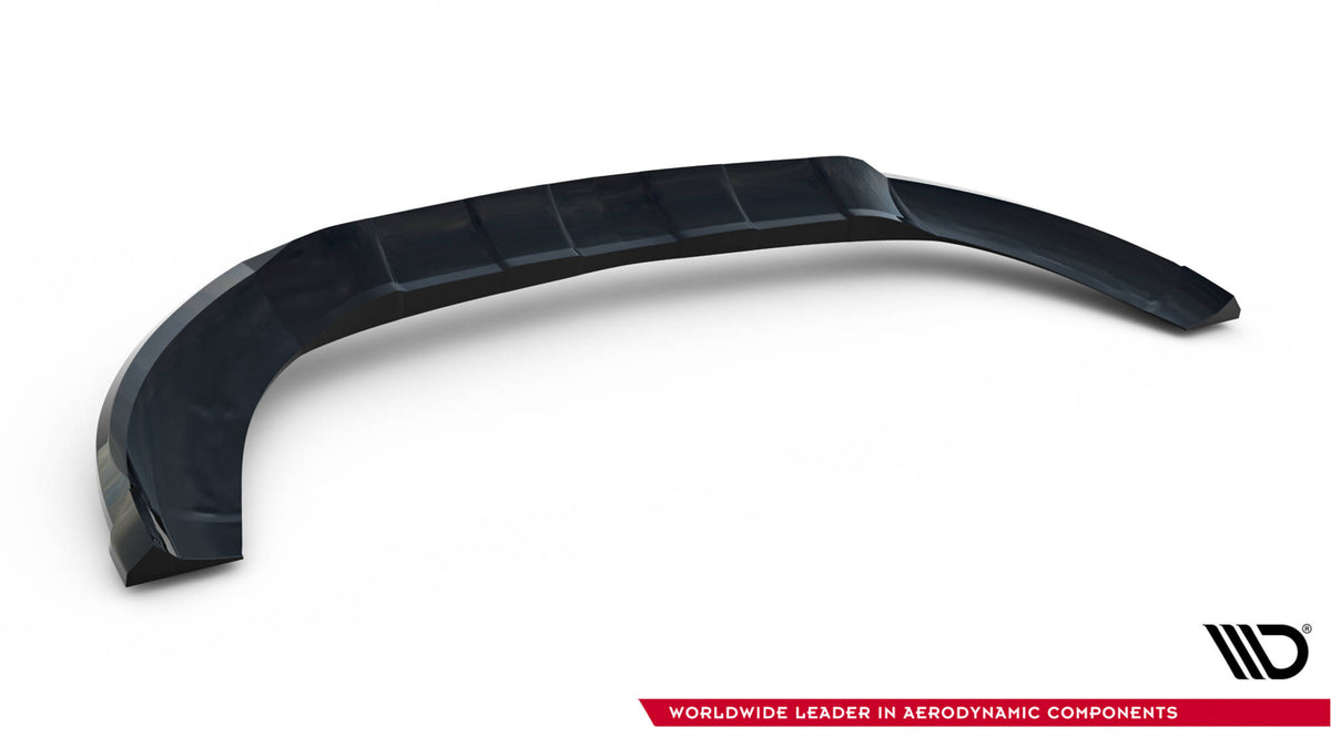 Street+ Spoilerlippe Front Ansatz passend für Mercedes-Benz GLA 45 AMG Off-roader X156 schwarz Hochglanz – Ansicht 6