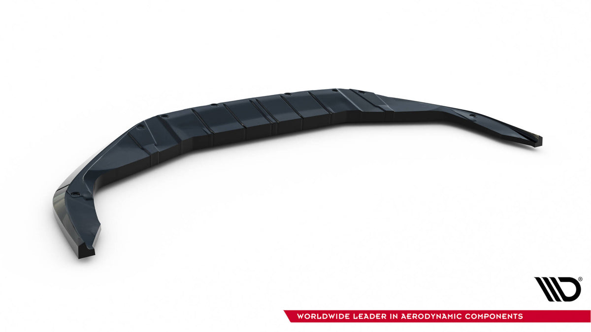 Street+ Spoilerlippe Front Ansatz passend für V.1 Porsche 718 Cayman GTS 982c / 718 Boxster GTS 982  schwarz Hochglanz – Ansicht 6