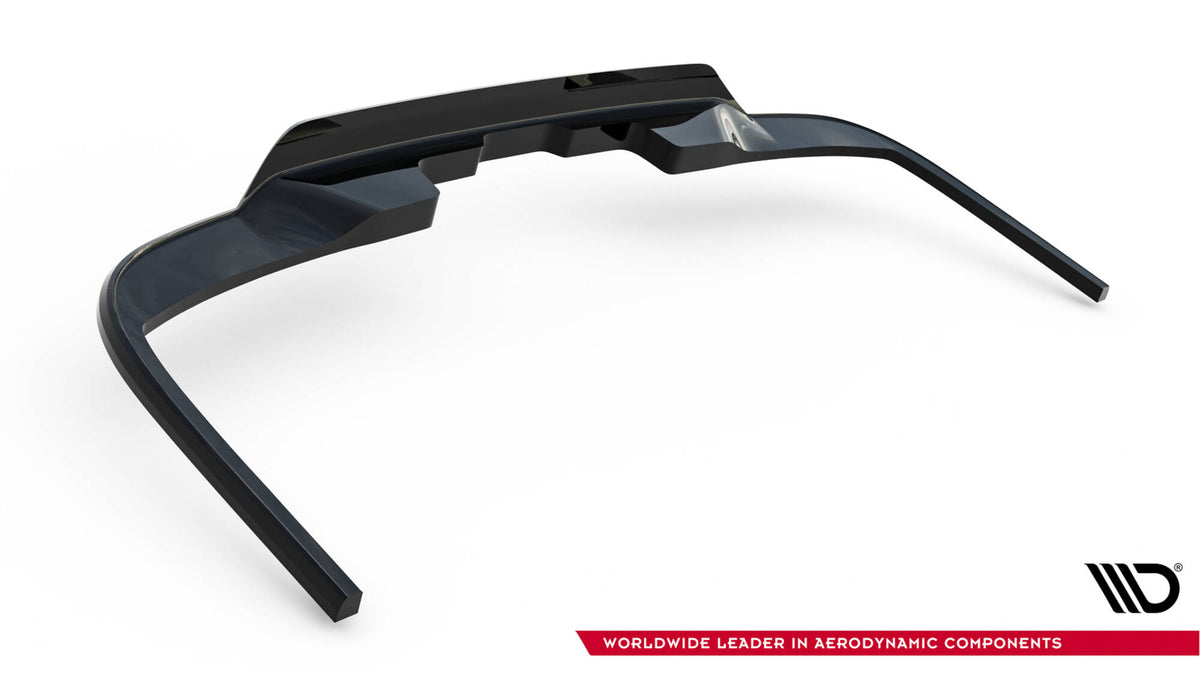 Street+ Mittlerer Diffusor RACE passend für VW Multivan Long T7 schwarz Hochglanz – Ansicht 7