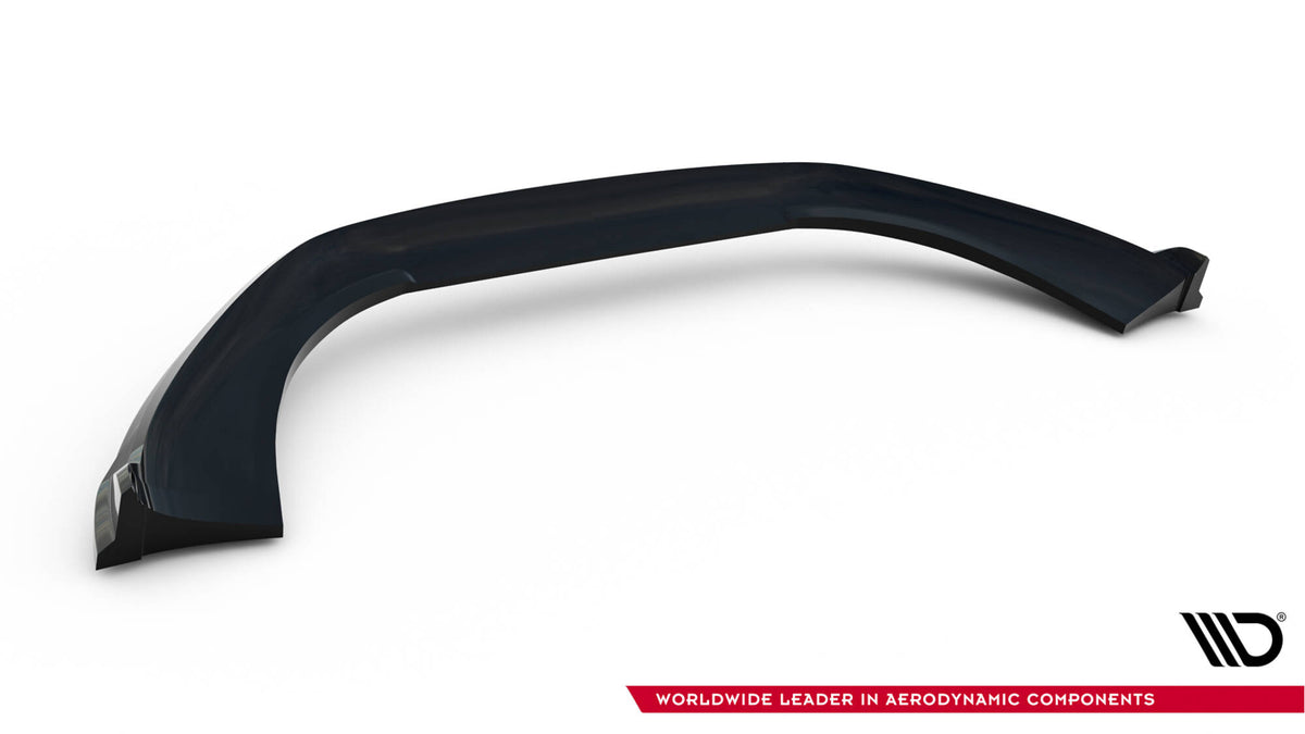 Street+ Spoilerlippe Front Ansatz passend für Porsche Macan GTS Mk1 Facelift 2 schwarz Hochglanz – Ansicht 6