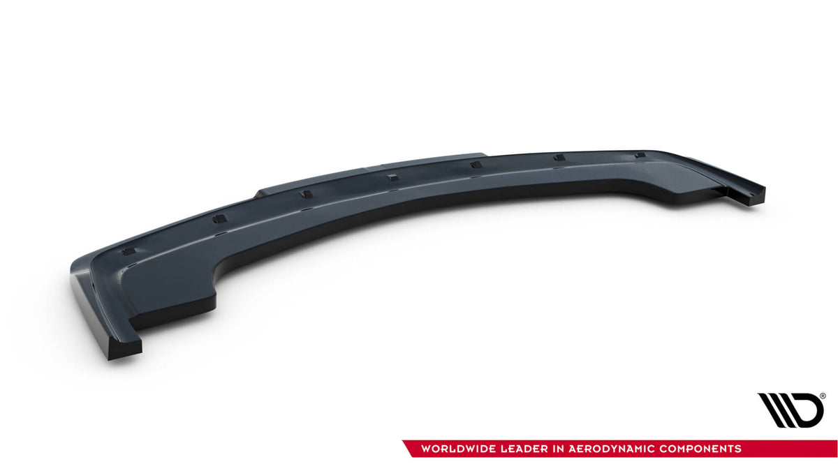 Street+ Spoilerlippe Front Ansatz V.1 passend für BMW M3 / 3 M-Paket Coupe / Cabrio E36 schwarz Hochglanz – Ansicht 6
