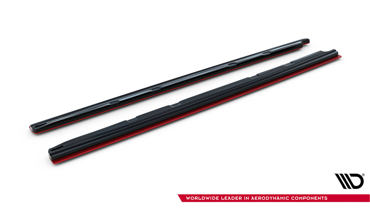 Street+ Seitenschweller Leisten passend für V.3 passend für Seat Leon Mk3 Cupra/ FR Facelift – Ansicht 5