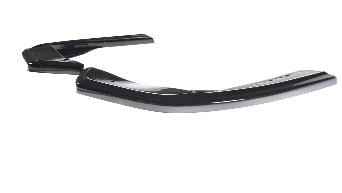 Heck Ansatz Flaps Diffusor passend für Mercedes-AMG C 43 Limousine W205 Facelift schwarz Hochglanz – Ansicht 7