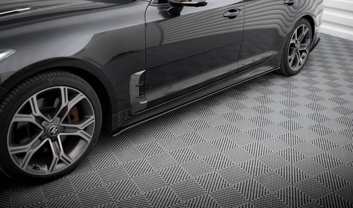 Street Pro Street+ Seitenschweller Leisten passend für Kia Stinger GT / GT-Line / Standard Mk1 – Ansicht 1