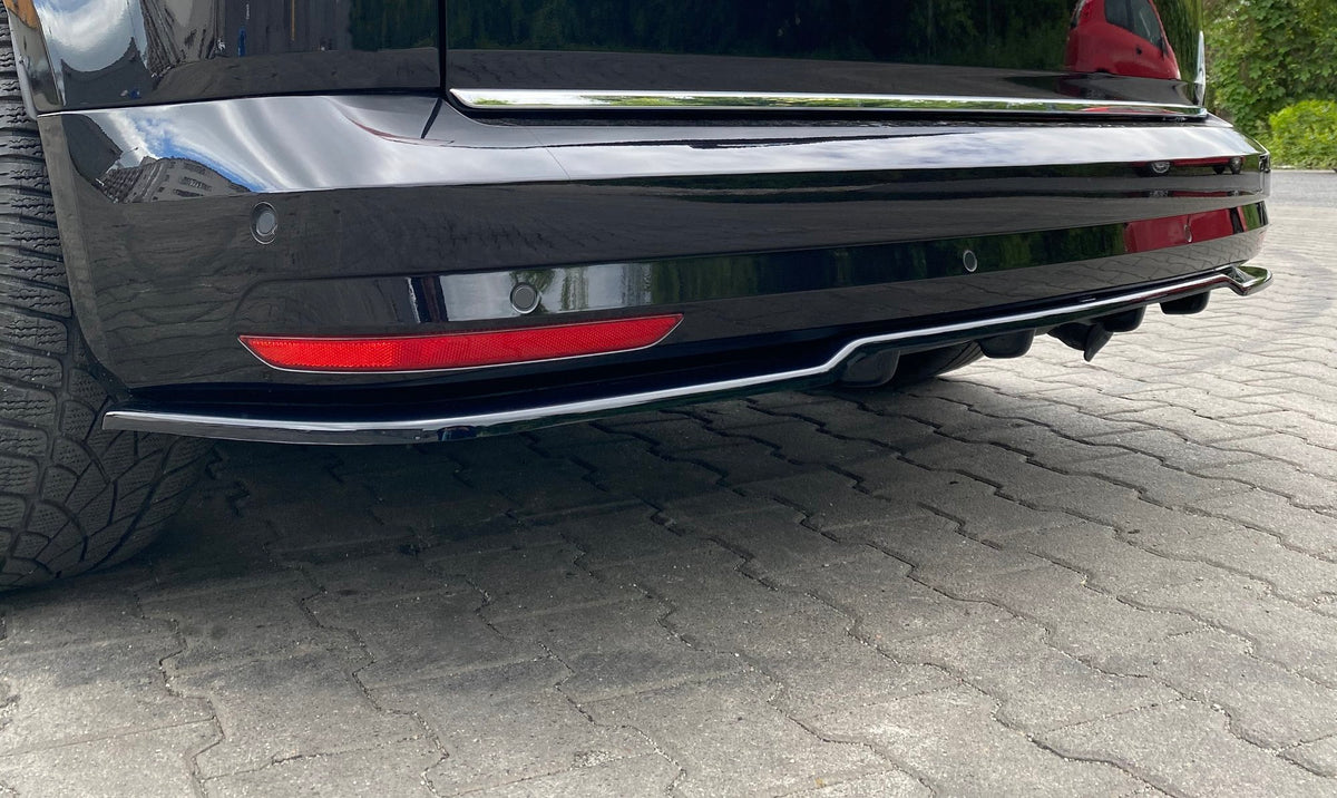 Street+ Mittlerer Diffusor RACE passend für VW Caddy Mk. 4 schwarz Hochglanz – Ansicht 1