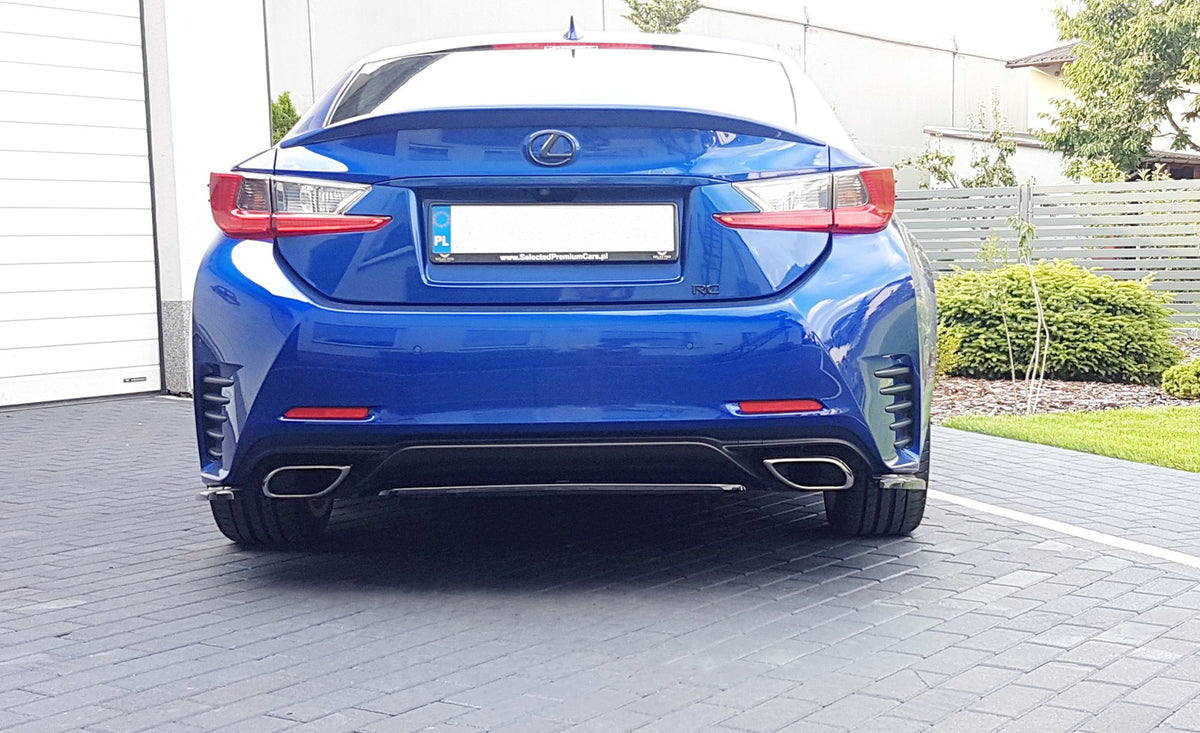 Heckansatz Lexus Rc Mk1 schwarz Hochglanz – Ansicht 3