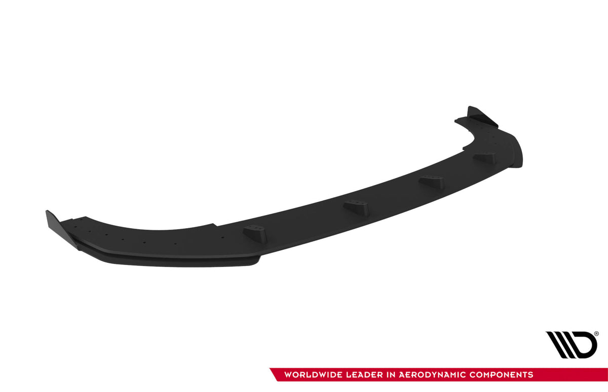 Street Pro Street+ Spoilerlippe Front Ansatz + Flaps passend für VW Golf GTI Clubsport Mk8 Facelift schwarz Hochglanz – Ansicht 7