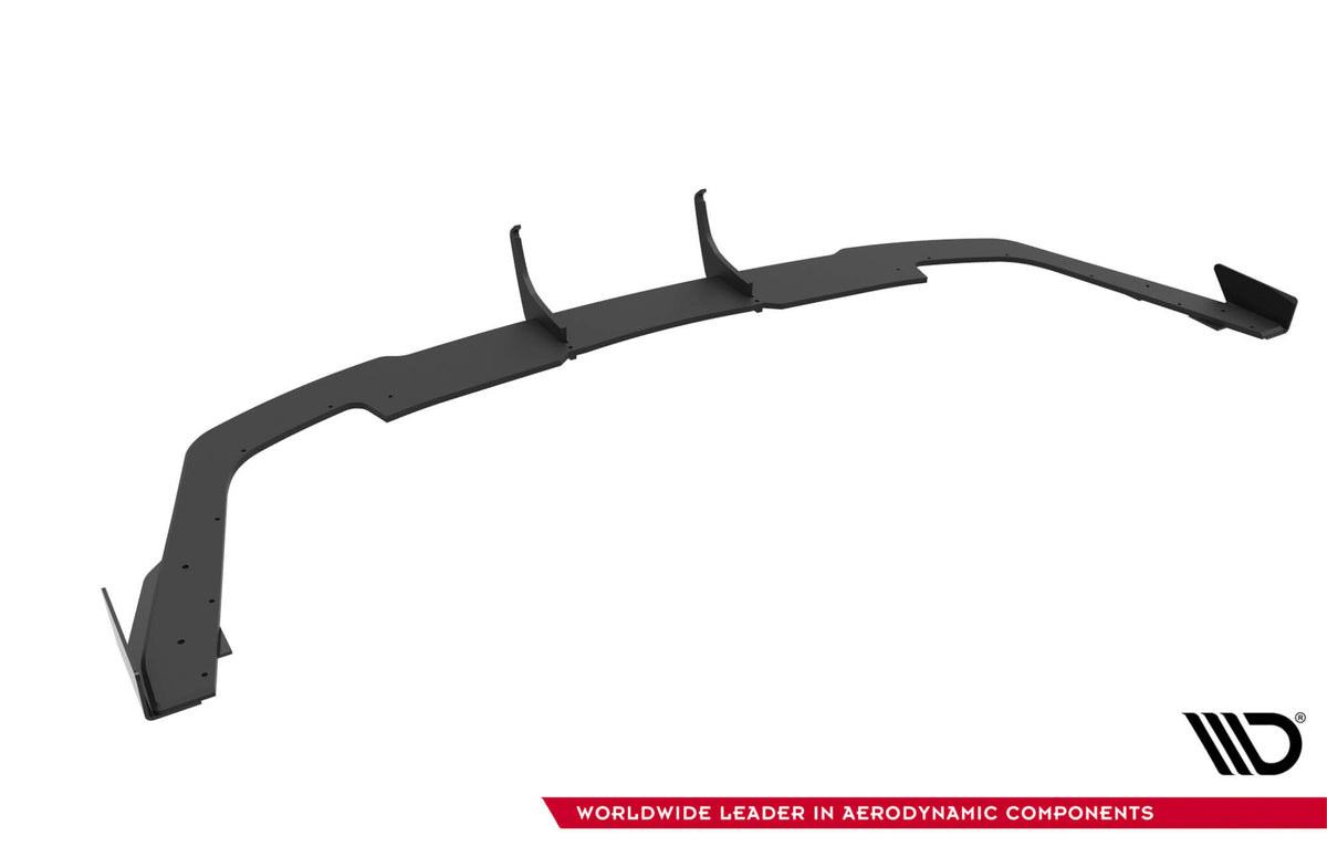 Street Pro Heckschürze + Flaps passend für Audi A5 F5 Facelift schwarz Hochglanz – Ansicht 7