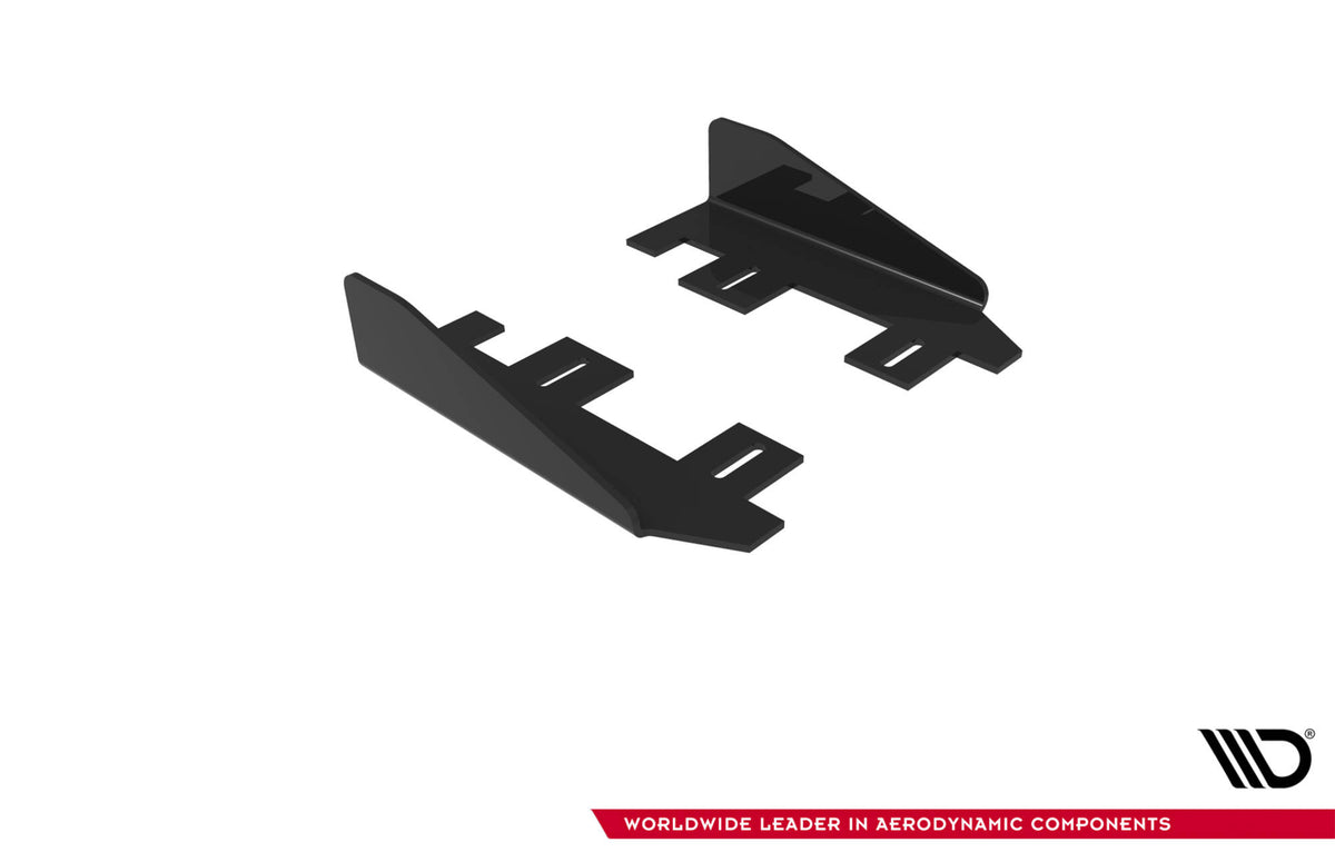 Seitenschweller Flaps passend für Ford Focus ST Mk3 Facelift schwarz Hochglanz – Ansicht 11