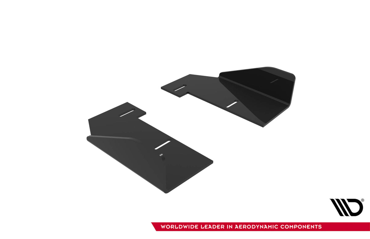 Seitenschweller Flaps passend für Audi A5 Sportback F5 Facelift schwarz Hochglanz – Ansicht 8