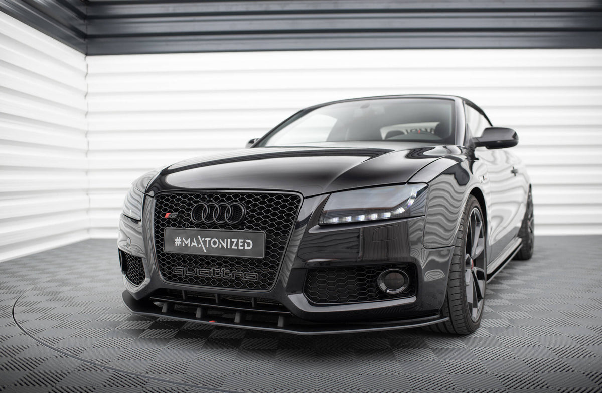 Street Pro Street+ Spoilerlippe Front Ansatz passend für Audi S5 / A5 S-Line 8T – Ansicht 4