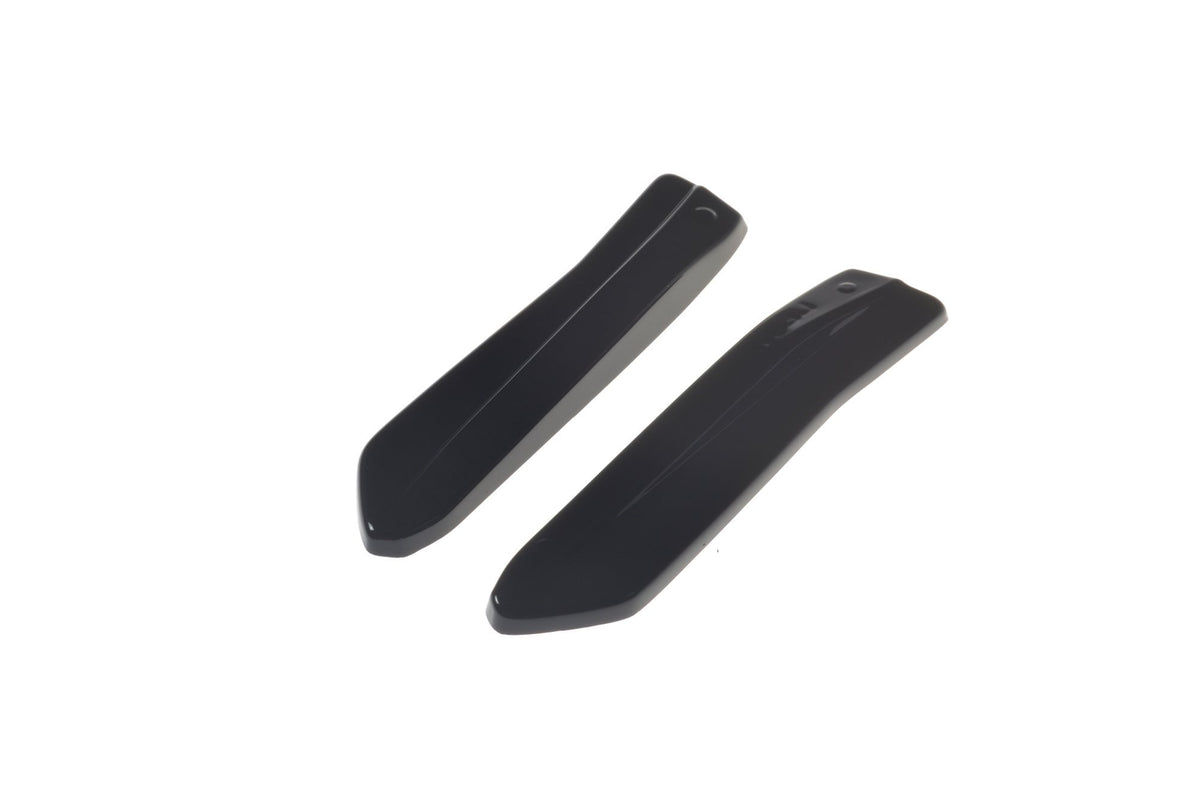 Heck Ansatz Flaps Diffusor passend für Lexus NX Facelift schwarz Hochglanz – Ansicht 7