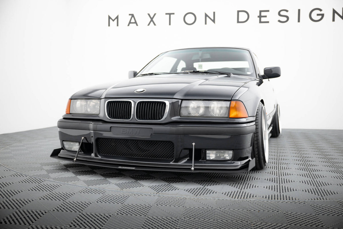 Racing Street+ Spoilerlippe Front Ansatz passend für BMW M3 / 3 M-Paket Coupe / Cabrio E36 – Ansicht 3