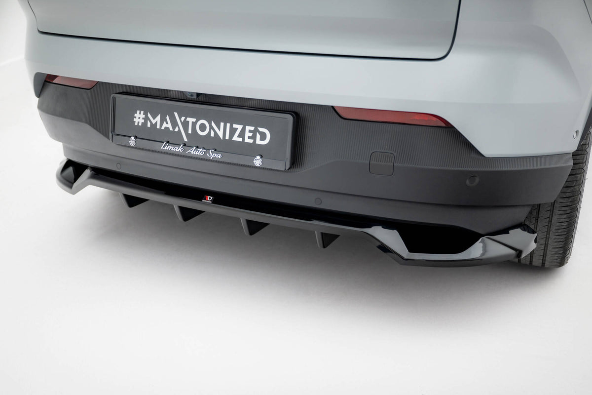 Street+ Mittlerer Diffusor RACE passend für Volvo EX30 Mk1 schwarz Hochglanz – Ansicht 4