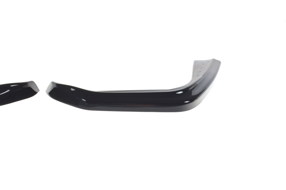 Heck Ansatz Flaps Diffusor passend für Mercedes-Benz E43 AMG / AMG-Line Limousine / Kombi  W213 / S213  schwarz Hochglanz – Ansicht 5