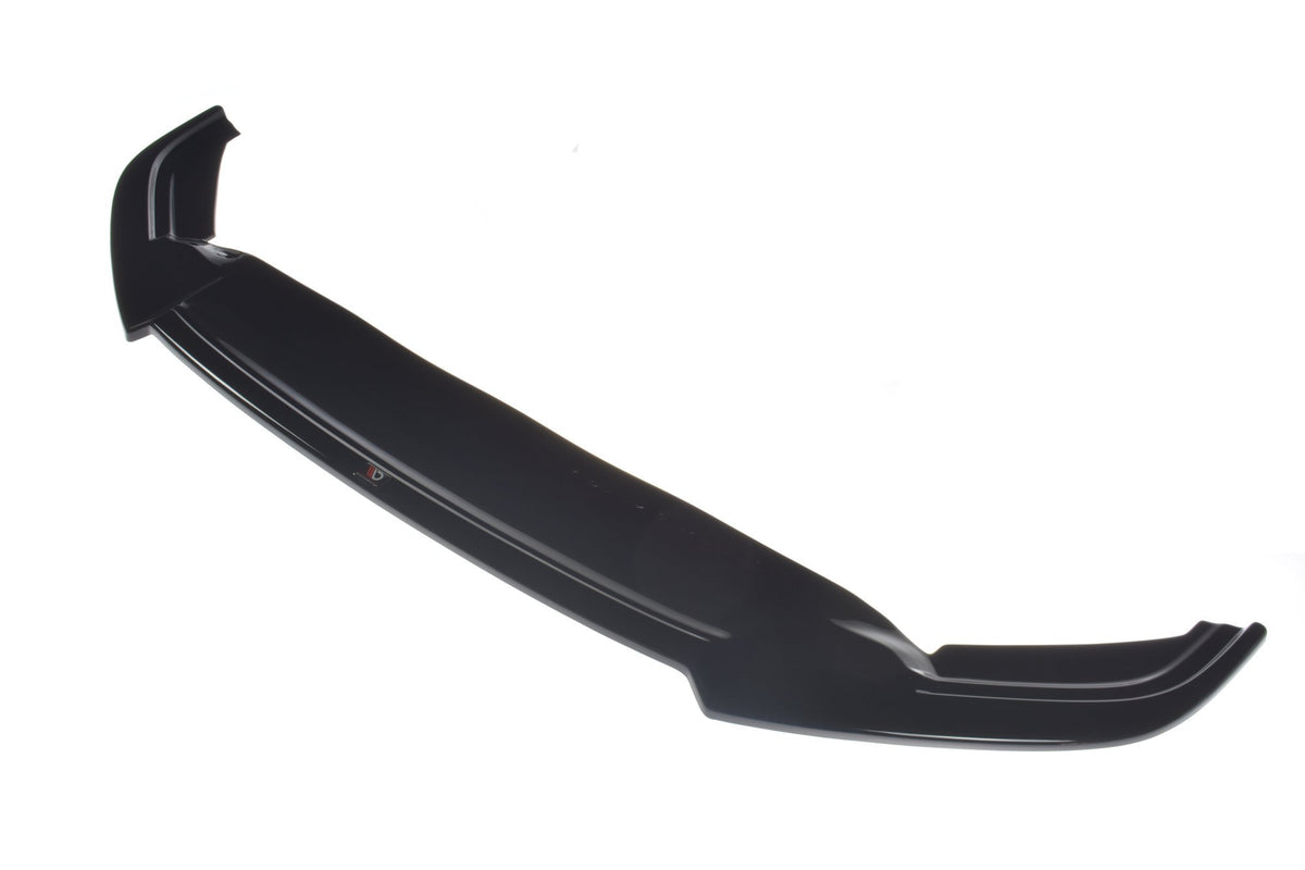 Street+ Spoilerlippe Front Ansatz V.2 passend für VW Passat R-Line B8 schwarz Hochglanz – Ansicht 7