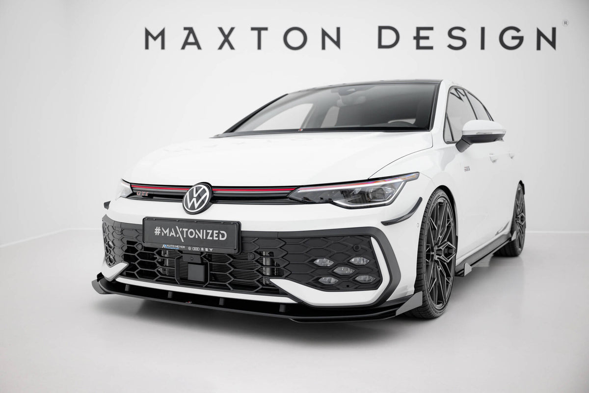 Flaps VW Golf GTI / GTE / R-Line Mk8 Facelift schwarz Hochglanz – Ansicht 3