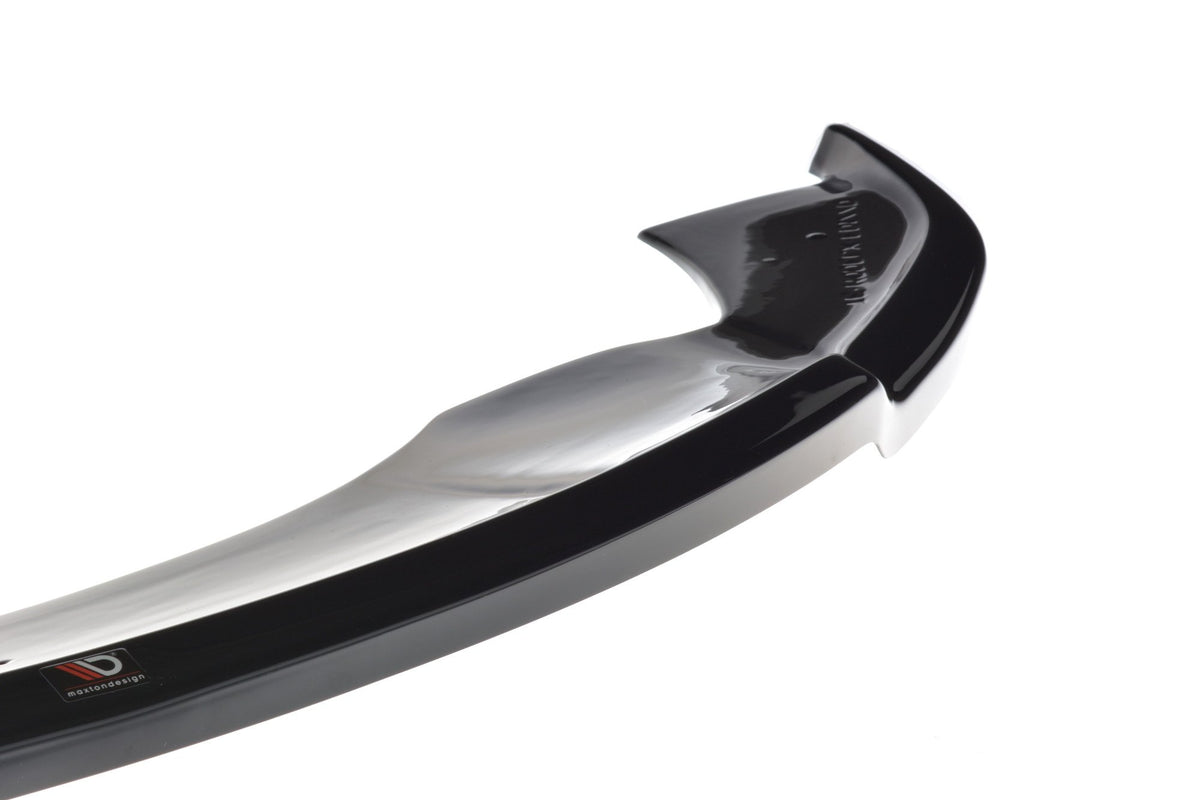 Street+ Spoilerlippe Front Ansatz V.1 passend für TESLA MODEL X schwarz Hochglanz – Ansicht 7