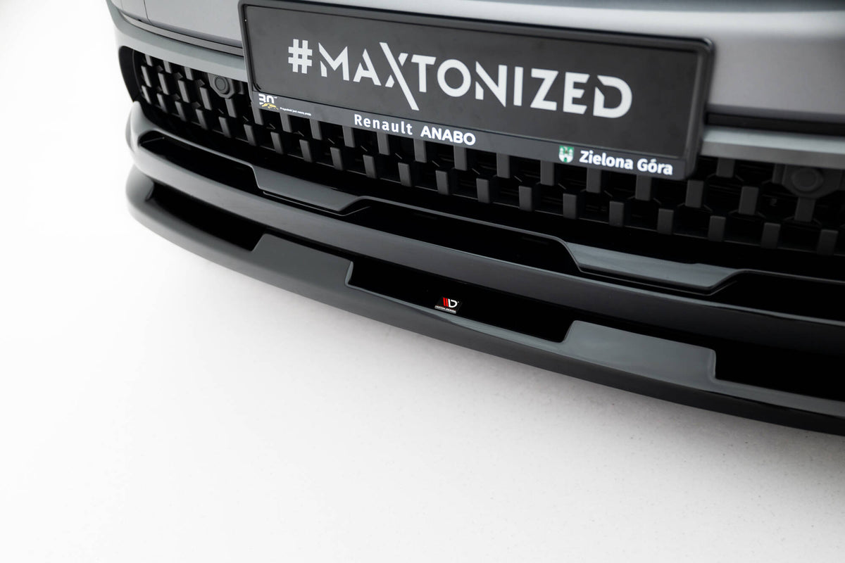 Street+ Spoilerlippe Front Ansatz passend für Renault Austral Iconic / Iconic Esprit Alpine  Mk1 schwarz Hochglanz – Ansicht 4