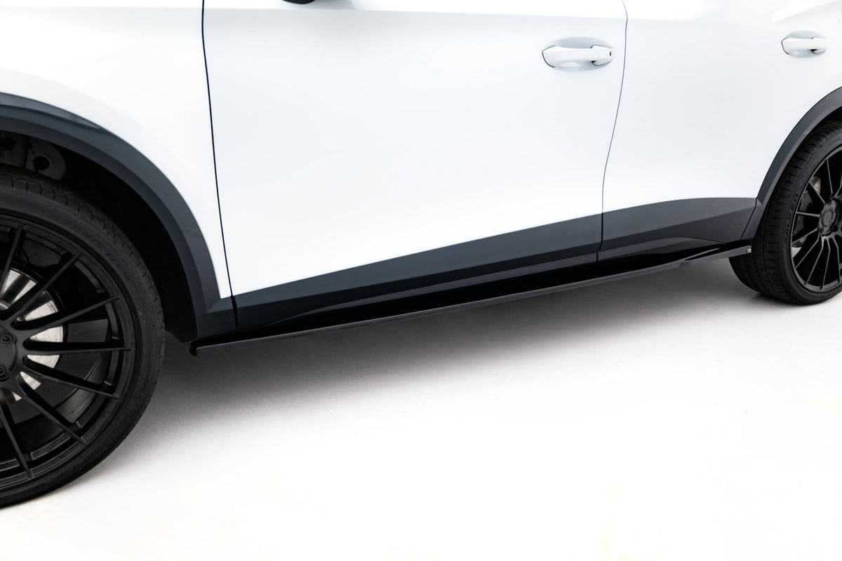 Street+ Seitenschweller Leisten passend für V.1 passend für Cupra Formentor Mk1 Facelift schwarz Hochglanz – Ansicht 5
