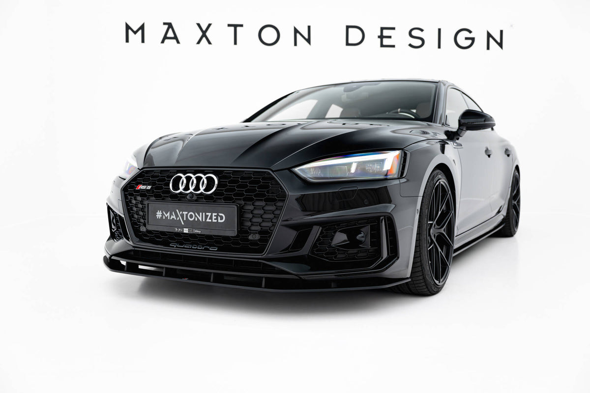 Street Pro Street+ Spoilerlippe Front Ansatz passend für Audi RS5 Coupe / Sportback F5 – Ansicht 1