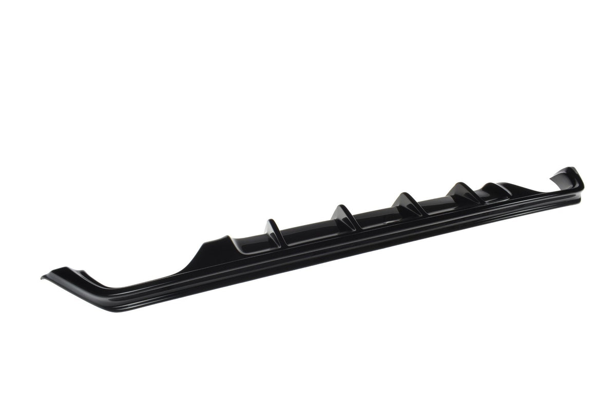 Diffusor Heck Ansatz passend für Ford Focus Hatchabck ST-Line schwarz Hochglanz – Ansicht 6
