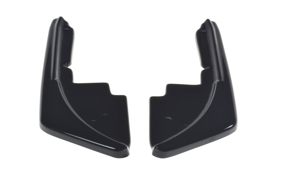 Heck Ansatz Flaps Diffusor passend für Peugeot 508 Benzin Mk2 schwarz Hochglanz – Ansicht 6