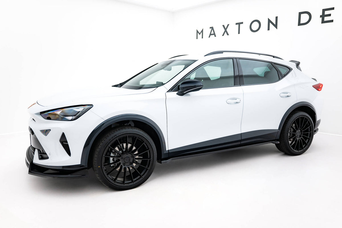 Street+ Seitenschweller Leisten V.2 passend für Cupra Formentor Mk1 Facelift schwarz Hochglanz – Ansicht 1