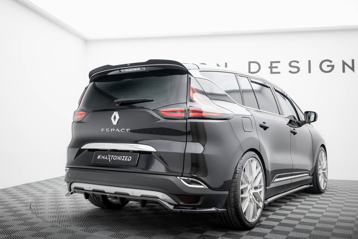 Heckspoiler Lippe Renault Espace Mk5  schwarz Hochglanz – Ansicht 3
