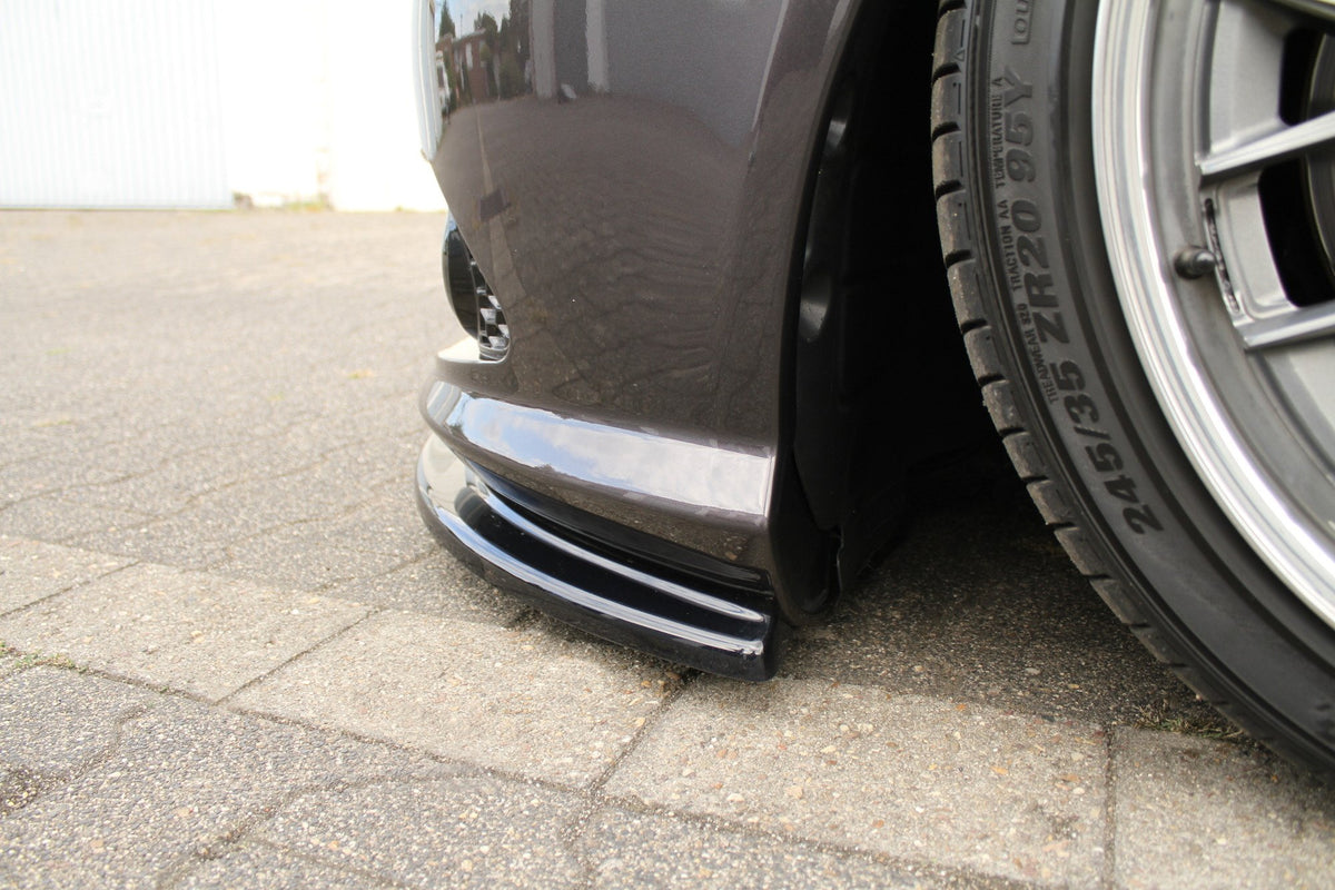 Street+ Spoilerlippe Front Ansatz passend für MERCEDES CL 500 C216 AMGLINE schwarz Hochglanz – Ansicht 3