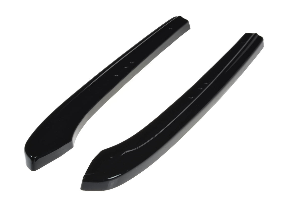 Heck Ansatz Flaps Diffusor V.1 passend für VW GOLF 7 R VARIANT FACELIFT  schwarz Hochglanz – Ansicht 5