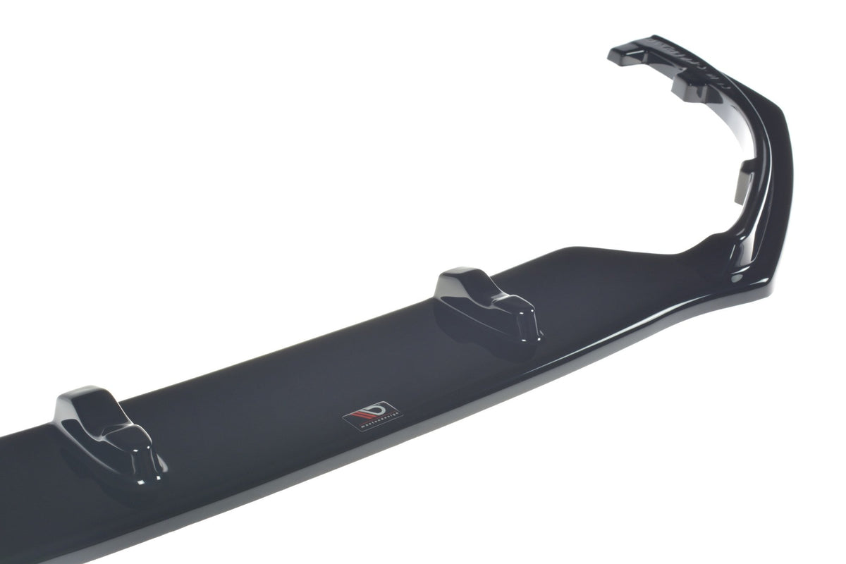 Street+ Spoilerlippe Front Ansatz V.1 passend für Renault Megane IV RS schwarz Hochglanz – Ansicht 7