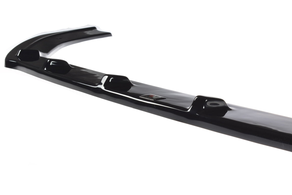 Street+ Spoilerlippe Front Ansatz V.1 passend für Audi RS3 8V FL Limousine schwarz Hochglanz – Ansicht 7