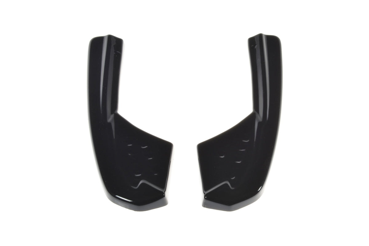 Heck Ansatz Flaps Diffusor passend für Audi RS3 Limousine 8V Facelift schwarz Hochglanz – Ansicht 7