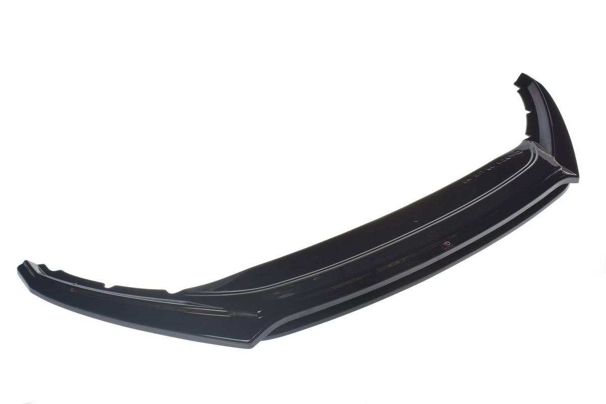 Street+ Spoilerlippe Front Ansatz V.3 passend für Skoda Superb Liftback / Combi Mk3 Facelift schwarz Hochglanz – Ansicht 6