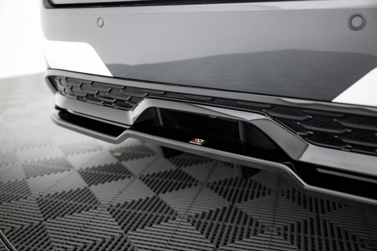 Street+ Mittlerer Diffusor RACE passend für Toyota Corolla GR Sport Touring Sports XII schwarz Hochglanz – Ansicht 4