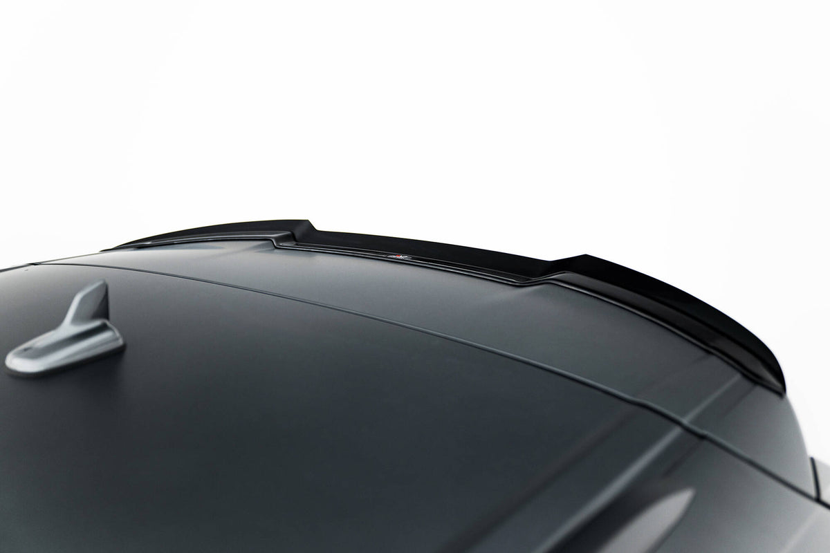 Heckspoiler Lippe Audi Q7 S-Line  / SQ7 Mk2 Facelift 2 schwarz Hochglanz – Ansicht 1