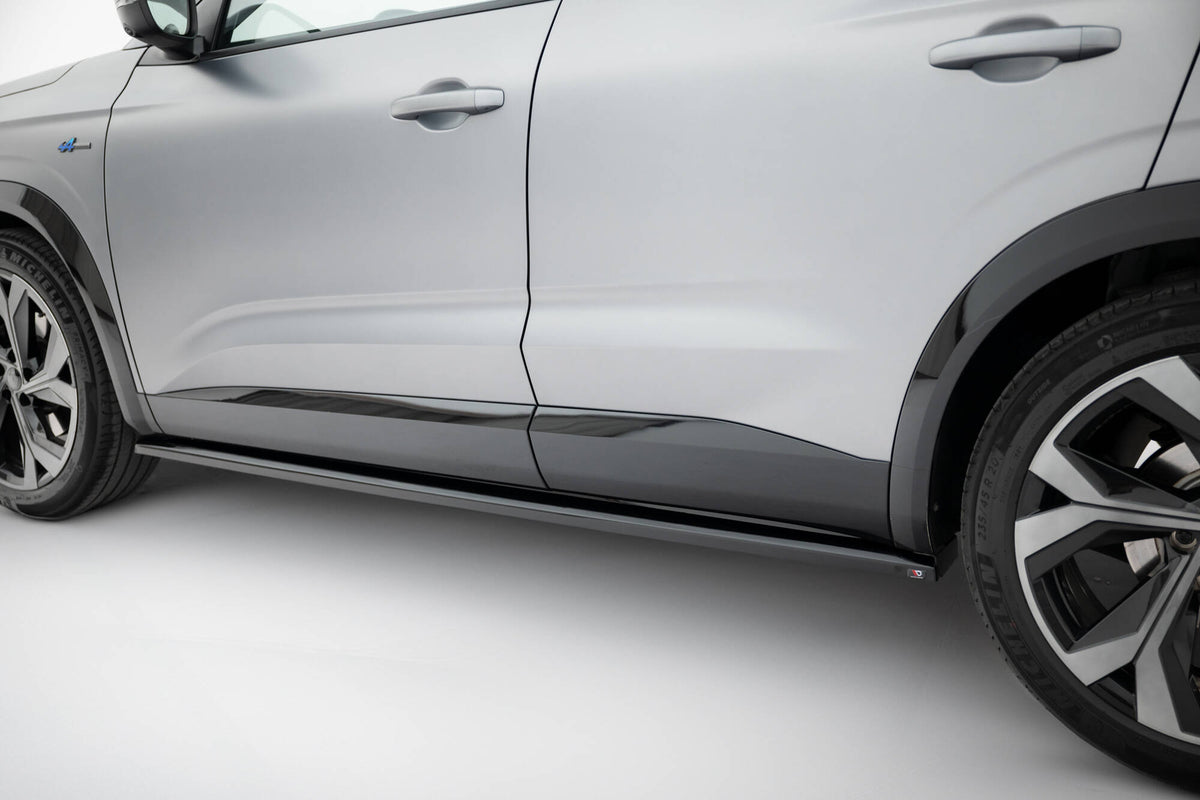 Street+ Seitenschweller Leisten passend für Renault Austral Mk1 schwarz Hochglanz – Ansicht 4