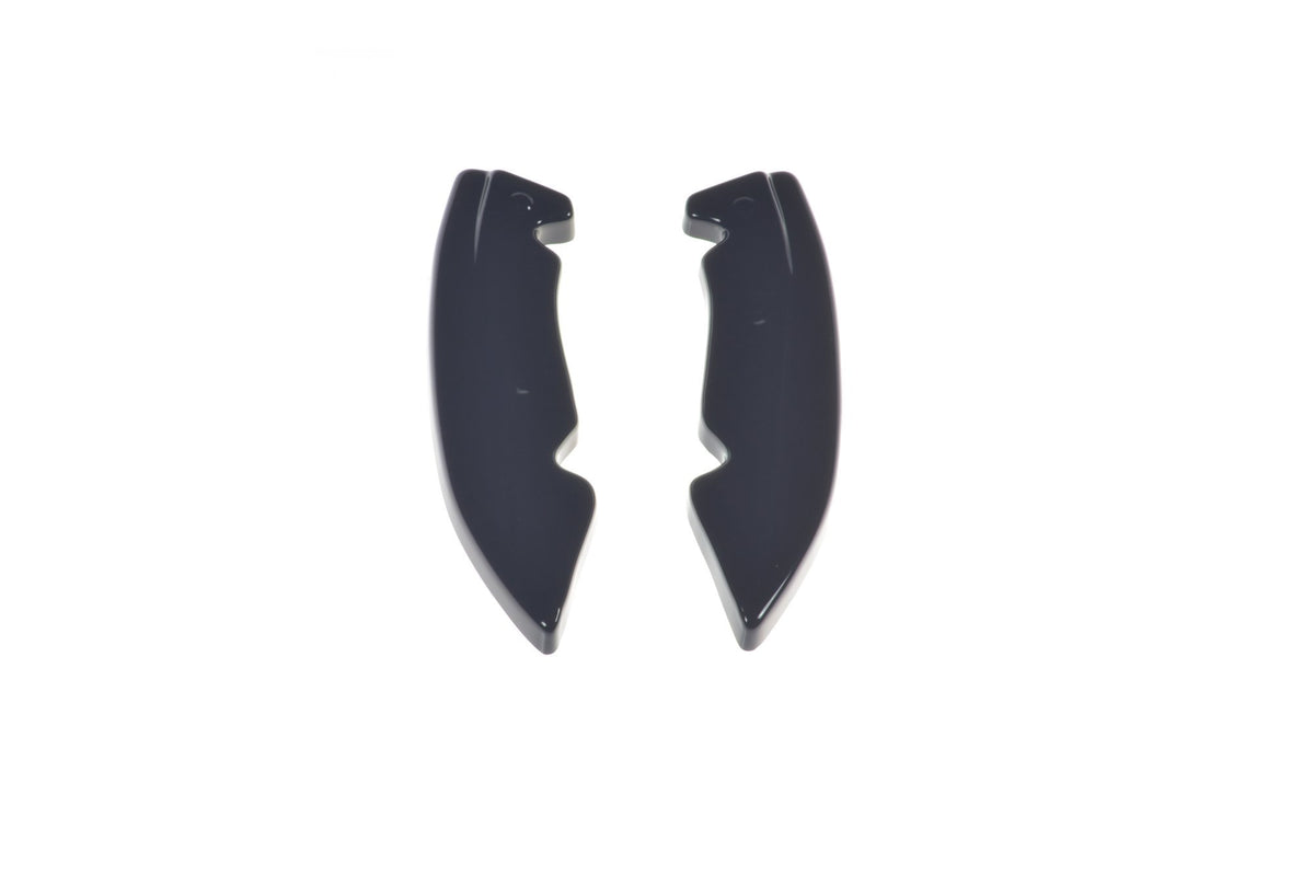 Heck Ansatz Flaps Diffusor passend für Tesla Model 3 schwarz Hochglanz – Ansicht 6