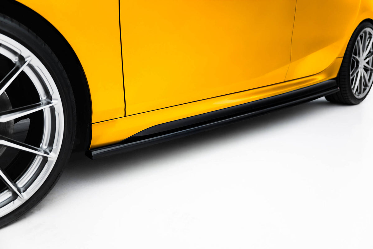 Street+ Seitenschweller Leisten passend für V.1 passend für BMW 1er M-Paket F70 schwarz Hochglanz – Ansicht 4
